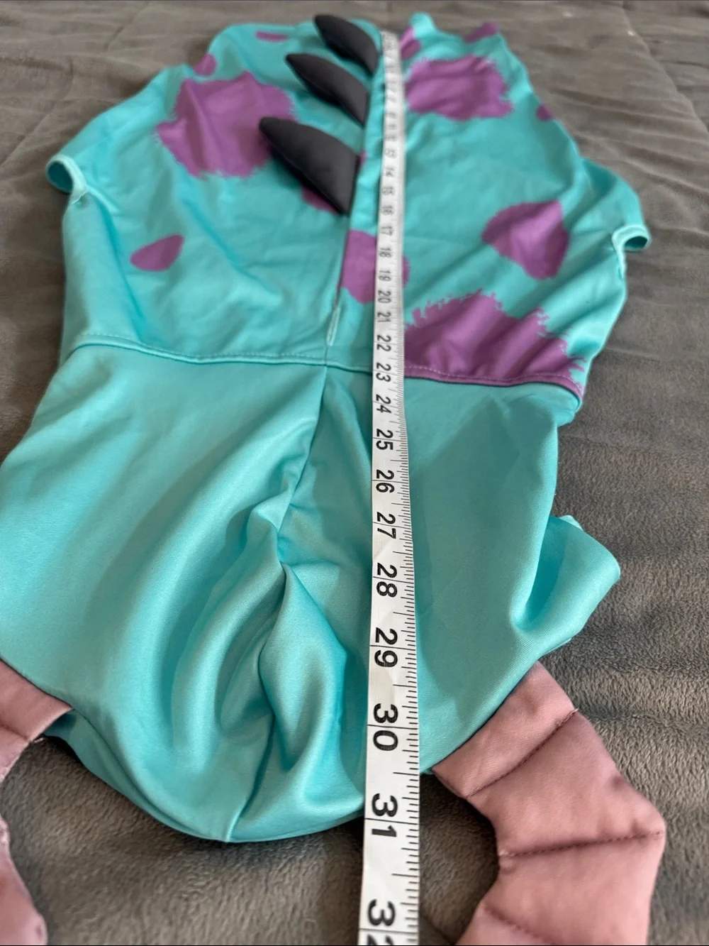 Disney pixar Monsters Inc  Sully Hooded pet dog Halloween costume xl